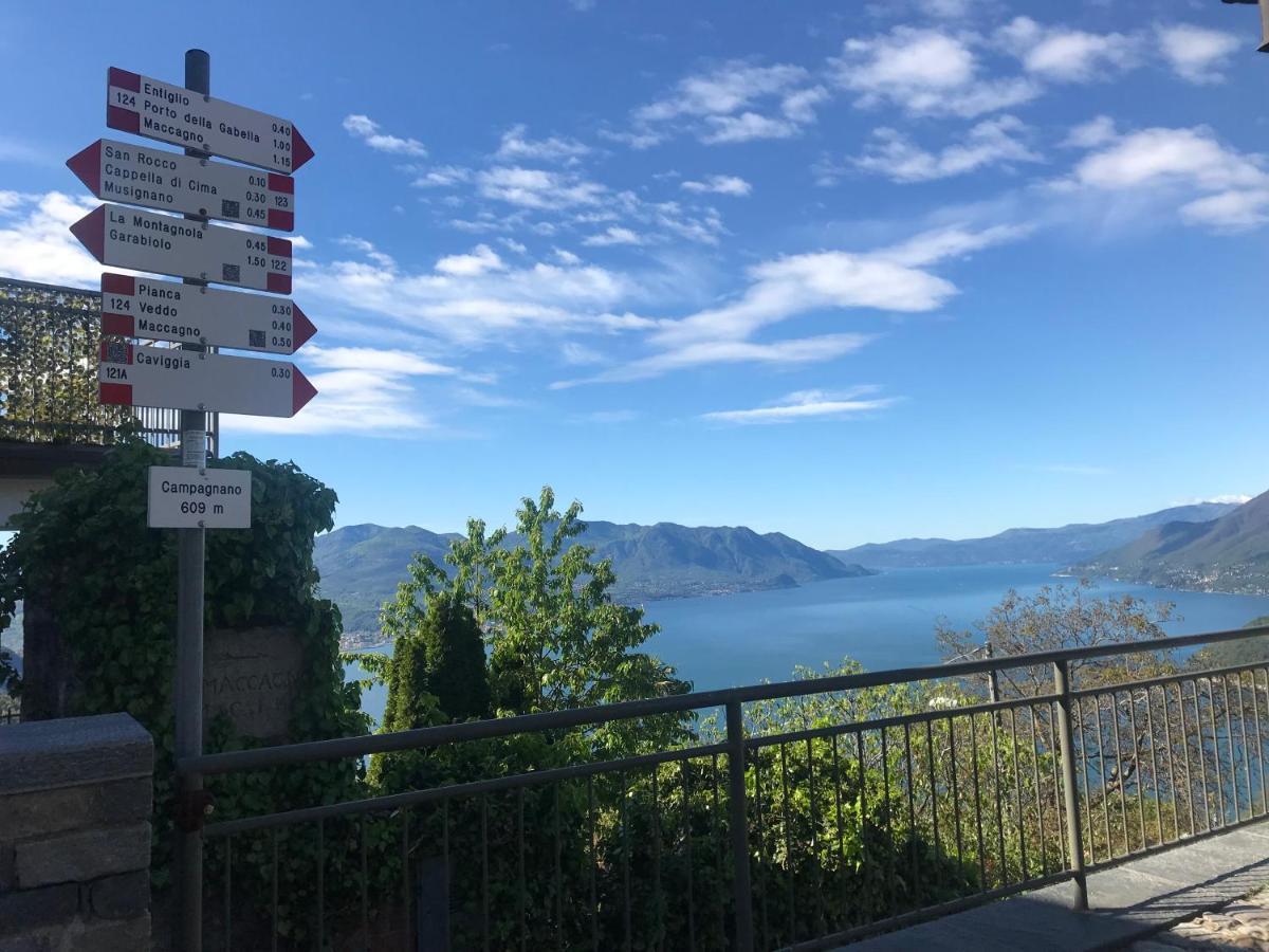 Vista Lago Maccagno Eksteriør bilde